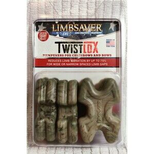 Limbsaver TwistLox, Crossbow and Compound Split Limb Dampener -8 Pack